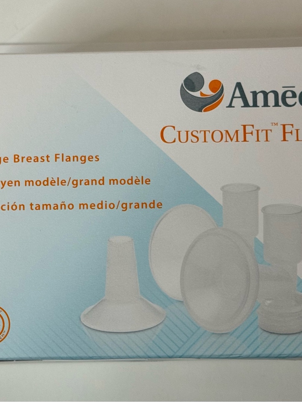 Ameda Instructional Milk 101 Box - White/Orange/Black